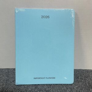 The Important Flowers Planner 2026 Sofia Coppola Linen Diary Journal Notebook